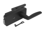 MP - UNIQUE R8 - Uchwyt szklany ERBA LOCK - BB (BS - Czarny mat) - MP BS (czarny matowy)