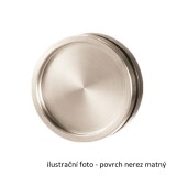 PROWADNICA SZKLANA PODWÓJNA H 50/65N (F9) - Twin F9 (aluminium anodowane - kolor stali nierdzewnej)