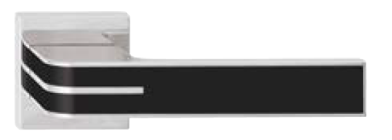 Okucia drzwiowe TWIN TURN HX8505 HR (CH) - z czarnym wypełnieniem