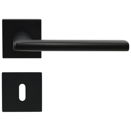 Okucia drzwiowe RICHTER RK.C36.RIMINI (CE - czarny mat)