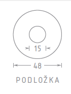 Podkładka do wizjera ACT (CHROM, MOSIĄDZ, BRĄZ, NIKIEL)