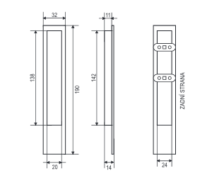 Muszla MP PR 1098Z bez otworu (NICKEL PERLA)