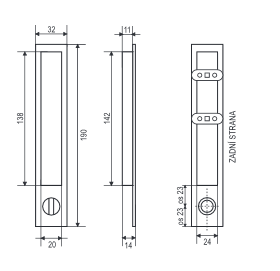 WC Shell MP PR 1096Z (CHROM PERŁA)