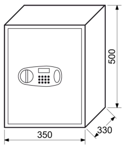 Sejf elektroniczny RICHTER RS50.LCD