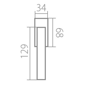 Okucie okienne TWIN VISTA P 639 HR RO (CM,CH-SAT)