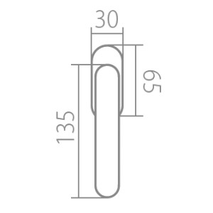 Okucia okienne TWIN LEAF P 1520 RO (CH, CH-SAT)