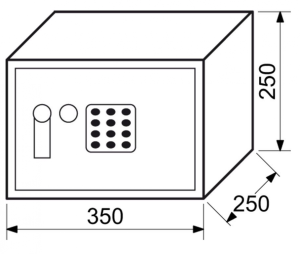 Sejf elektroniczny RICHTER RS25.EDK