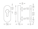 Rozety ochronne ACT Viking (F4)