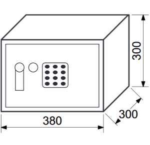 Sejf elektroniczny RICHTER RS.30.EDK