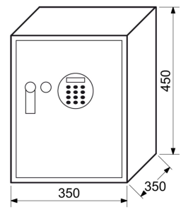 Sejf elektroniczny RICHTER RS.45R.LA