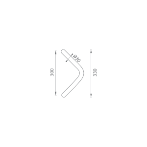 KLAMKA MP M6 WA/BD-WOOD - szt. (Czarny RAL 9005)