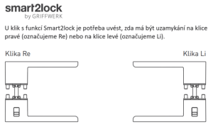 Okucia drzwiowe MP - GK - CRYSTAL PIATTA S - S2L z zamkiem na klamce (BN - Stal nierdzewna szczotkowana)