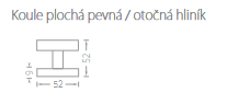 Kulka do kucia gwintu trójkątnego ACT (F1)