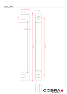 Klamka COBRA STELLAR 350 (TYTAN) - PARA