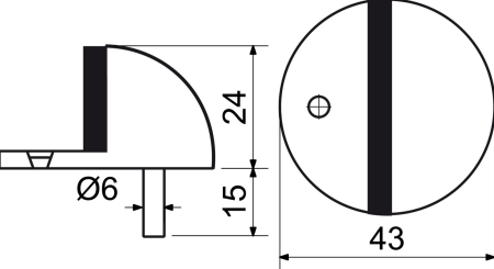 Odbojnik Richter RK.ZAR.001 (MD)