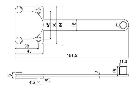 Hamulec szyby RICHTER RHW.066