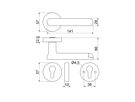 Rączka Richter Czech Smart Touch H.03.(NIMAT)