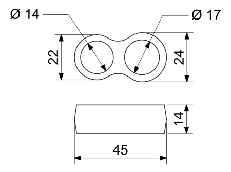 Odbojnik RICHTER RK.ZAR.108.CIR.7PCS