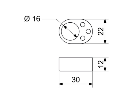 Odbojnik RICHTER RK.ZAR.101.CIR.7PCS