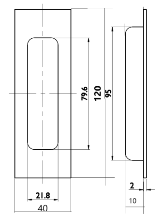 MUSZLE TWIN VL 35441 kątowa (E)