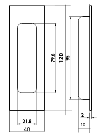 MUSZLE TWIN VL 35441 kątowa (E)