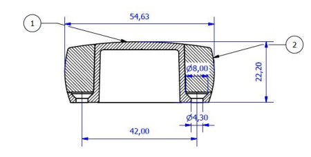 PODWÓJNY STOPER DS1010 (NI-SAT)