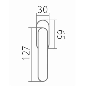 Okucia okienne TWIN NICOL P 401 RO (Z, XR)